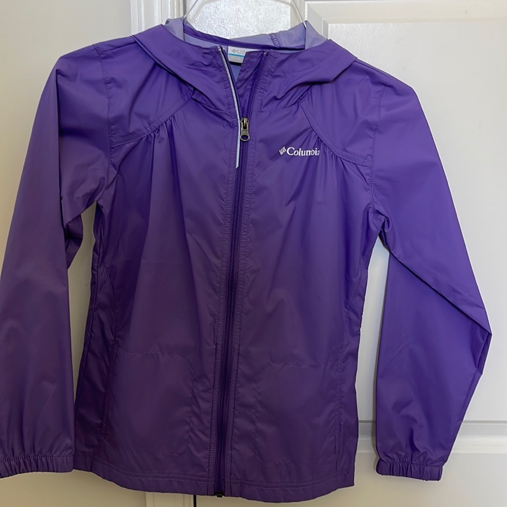 Columbia Purple Kids Raincoat